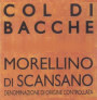 Azienda Agricola Col di Bacche Morellino di Scansano 2013 Front Label