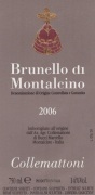 Collemattoni Brunello di Montalcino 2006 Front Label
