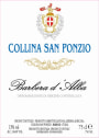 Collina San Ponzio Barbera d'Alba 2014 Front Label