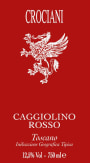 Azienda Agricola Crociani Toscana Caggiolino Rosso 2014 Front Label