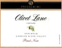 Pellegrini Olivet Lane Vineyard Pinot Noir 2012 Front Label