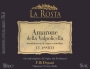 Degani Amarone della Valpolicella Classico La Rosta 2008 Front Label
