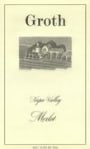 Groth Merlot 1997 Front Label