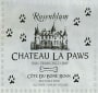 Rosenblum Cellars Cote Du Bone Ch La Paws 1999 Front Label