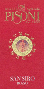 Azienda Agricola Fratelli Pisoni Trentino San Siro Rosso 2014 Front Label