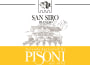 Azienda Agricola Fratelli Pisoni Trentino San Siro Bianco 2015 Front Label