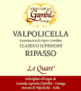 Azienda Agricola Gamba Gnirega Ripasso Valpolicella Classico Superiore Le Quare 2009 Front Label