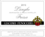 Giacomo Fenocchio Langhe Freisa 2013 Front Label