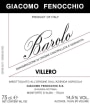 Giacomo Fenocchio Barolo Villero 2012 Front Label