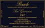 Gianfranco Alessandria Barolo San Giovanni 2007 Front Label