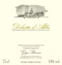 Azienda Agricola Gigi Bianco Dolcetto d'Alba 2013 Front Label