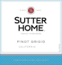 Sutter Home Pinot Grigio 2016 Front Label