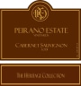 Peirano Estate Cabernet Sauvignon 2015  Front Label