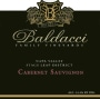 Baldacci Family Vineyards Black Label Cabernet Sauvignon 2010 Front Label