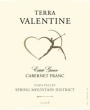 Terra Valentine Estate Cabernet Franc 2008 Front Label
