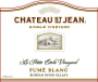 Chateau St. Jean La Petite Etoile Vineyard Fume Blanc 2012 Front Label