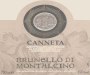 I Mori Brunello di Montalcino Canneta 2001 Front Label