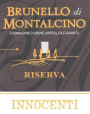 Azienda Agricola Innocenti Brunello di Montalcino Riserva 2010 Front Label