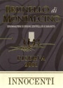 Azienda Agricola Innocenti Brunello di Montalcino Riserva 2001 Front Label