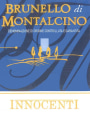 Azienda Agricola Innocenti Brunello di Montalcino 2010 Front Label