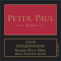 Peter Paul Mill Station Road Chardonnay 2009 Front Label