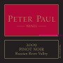 Peter Paul Russian Pinot Noir 2009 Front Label