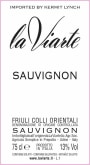 La Viarte Colli Orientali del Friuli Sauvignon 2014 Front Label