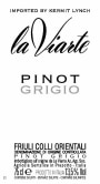 La Viarte Colli Orientali del Friuli Pinot Grigio 2015 Front Label