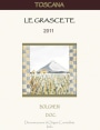 Azienda Agricola Le Grascete Superiore 2011 Front Label