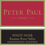 Peter Paul Gravenstein Highway Pinot Noir 2012 Front Label