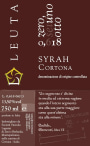 Azienda Agricola Leuta 0618 Syrah 2012 Front Label