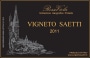 Saetti Emilia Romagna RossoViola Lambrusco 2011 Front Label