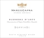 Azienda Agricola Marco Capra Barbera d'Asti Doppiadi 2013 Front Label