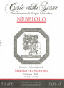 Azienda Agricola Mauro Franchino Coste della Sesia Nebbiolo 2013 Front Label
