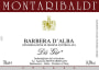 Montaribaldi Barbera d'Alba Du Gir 2011 Front Label