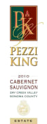 Pezzi King Dry Creek Valley Cabernet Sauvignon 2010 Front Label