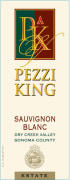 Pezzi King Dry Creek Valley Sauvignon Blanc 2013 Front Label