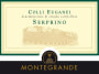 Azienda Agricola Montegrande Colli Euganei Serprino Frizzante 2015 Front Label