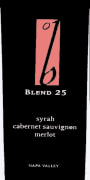 B Cellars Blend 25 2012 Front Label