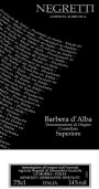 Negretti Barbera d'Alba Superiore 2006 Front Label