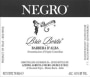 Azienda Agricola Negro Angelo e Figli Bric Bertu 2011 Front Label
