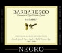 Azienda Agricola Negro Angelo e Figli Barbaresco Basarin 2009 Front Label