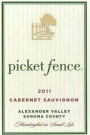 Picket Fence Alexander Valley Cabernet Sauvignon 2011 Front Label