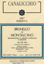 Azienda Agricola Pacenti Franco Brunello di Montalcino Canalicchio Riserva 2007 Front Label