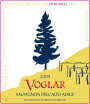 Peter Dipoli Voglar Sauvignon Blanc 2009 Front Label