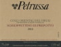 Azienda Agricola Petrussa Colli Orientali del Friuli Schioppetino di Prepotto 2010 Front Label