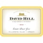 David Hill Winery Estate Pinot Gris 2015 Front Label