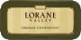 Lorane Valley Chardonnay 1996 Front Label