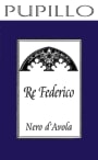 Azienda Agricola Pupillo Sicilia Re Federico Nero d'Avola 2010 Front Label
