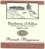 Azienda Agricola Renato Buganza Barbera d'Alba Vigna Veja 2011 Front Label